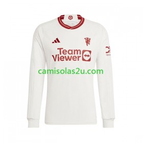 Camisolas de futebol Manchester United Equipamento 3ª 2023/24 Manga Comprida